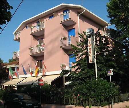 Hotel Cimarosa Riccione Eksteriør bilde
